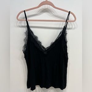 POL Black Tank Top